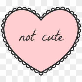 Not Cute Tumblr Png, Transparent Png - cute png