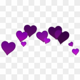 Black Photobooth Hearts Png, Transparent Png - corazon png