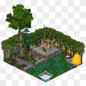 Habbo Heaven Or Hell, HD Png Download - shrub png