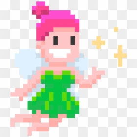 Fairy Pixel Art, HD Png Download - fairy png