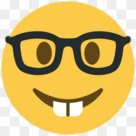 Emoji Nerd, HD Png Download - ok emoji png