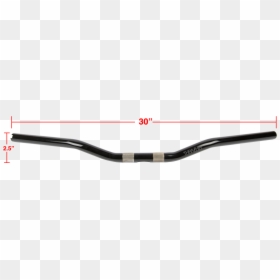 Bicycle Handlebar, HD Png Download - black bars png