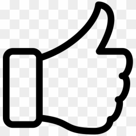 Thumbs Up Icon Svg, HD Png Download - thumbs up emoji png