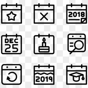 High School Icons, HD Png Download - calendar icon png
