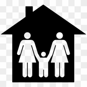 Icon Keluarga Png, Transparent Png - home icon png