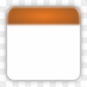 Orange, HD Png Download - calendar icon png