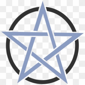Pentaculo Wicca, HD Png Download - pentagram png