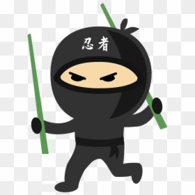 Cartoon Ninjas Transparent Background, HD Png Download - ninja png