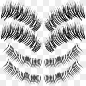 Eyelashes Texture, HD Png Download - eyelashes png