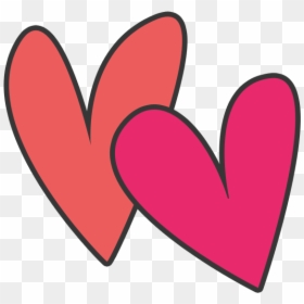 Hearts Clipart No Background, HD Png Download - red heart png