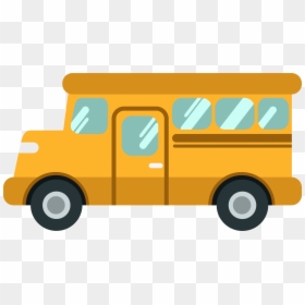 Animated School Bus Png, Transparent Png - bus png