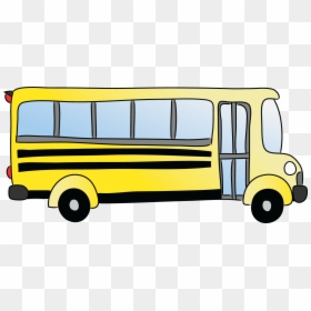 Cartoon Clipart Bus, HD Png Download - bus png
