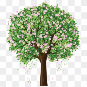 Spring Tree Clipart, HD Png Download - spring png