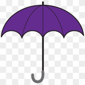 Purple Umbrella Clipart, HD Png Download - umbrella png