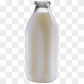 Bottle Of Milk Transparent Background, HD Png Download - milk png