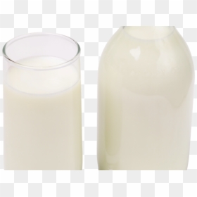 Glass Bottle, HD Png Download - milk png