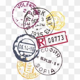 Transparent Passport Stamp Clip Art, HD Png Download - stamp png