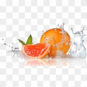 Water Fruit Splash Png, Transparent Png - fruit png