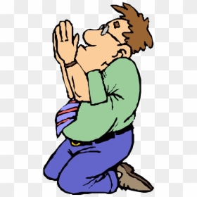 Person Praying Cartoon, HD Png Download - praying hands png