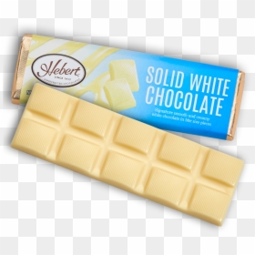 Solid White Chocolate Bar, HD Png Download - chocolate png