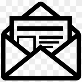 Newsletter Icon Png, Transparent Png - mail icon png