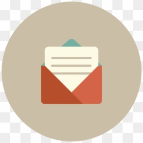 Send Message Icon Flat, HD Png Download - mail icon png