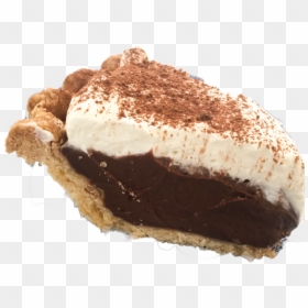 Chocolate Cream Pie Slice, HD Png Download - chocolate png