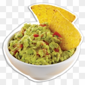Guacamole And Chips White Background, HD Png Download - tacos png