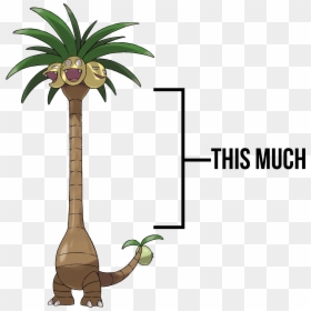 Pokemon Alolan Exeggutor, HD Png Download - pokemon go png