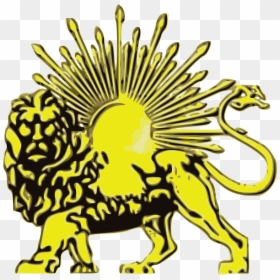 Lion And Sun Emblem, HD Png Download - evil sun png