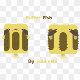 Illustration, HD Png Download - puffer fish png
