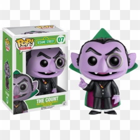 Count Sesame Street Funko Pop, HD Png Download - count chocula png