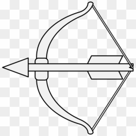 Traceable Bow And Arrow, HD Png Download - arrow png bow