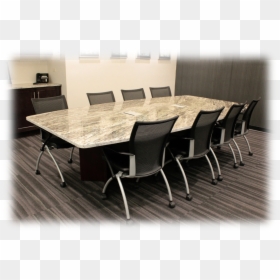 Quartz Top Conference Table, HD Png Download - stone table png