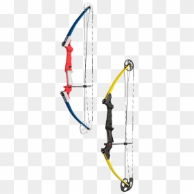 Genesis Bow Red And Black, HD Png Download - arrow png bow