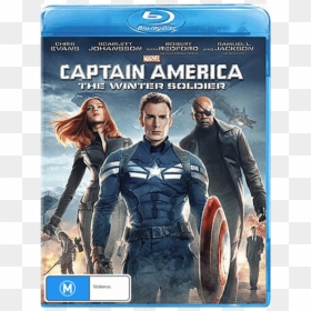 Captain America The Winter Soldier Blu Ray, HD Png Download - the winter soldier png