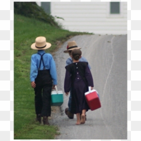 Amish Children And School, HD Png Download - amish hat png
