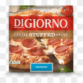 Digiorno Pepperoni Cheese Stuffed Crust, HD Png Download - pizza man png