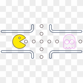 Pac Man Image Transparent, HD Png Download - pacman blue ghost png