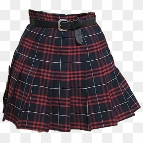 Aesthetic Plaid Skirt Png, Transparent Png - gryffindor scarf png