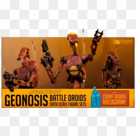 Battle Droids The Clone Wars Geonosis, HD Png Download - captain rex png