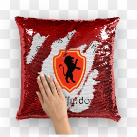 Danny Devito Sequin Pillow, HD Png Download - gryffindor scarf png