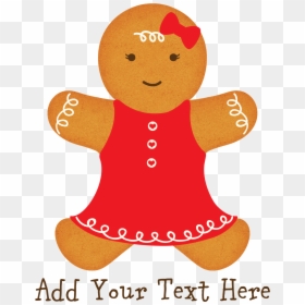 Cartoon, HD Png Download - gingerbread girl png