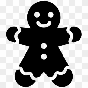 Gingerbread Man Svg Free, HD Png Download - gingerbread girl png