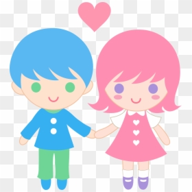 Cute Cartoon Couple Png, Transparent Png - gingerbread girl png