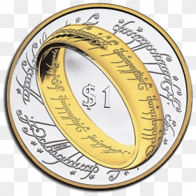Lord Of The Rings Coin, HD Png Download - lord of the rings ring png