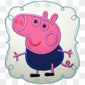 Embroidery, HD Png Download - peppa pig george png