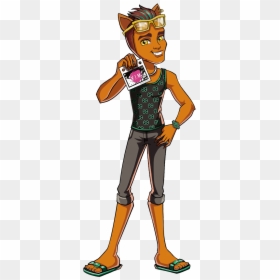 Monster High Clawdeen Brother, HD Png Download - clawdeen wolf png
