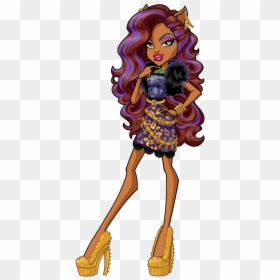 Clawdeen Wolf Monster High Characters, HD Png Download - clawdeen wolf png
