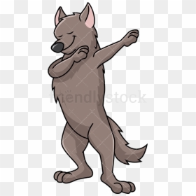 Dabbing Wolf Clipart, HD Png Download - clawdeen wolf png